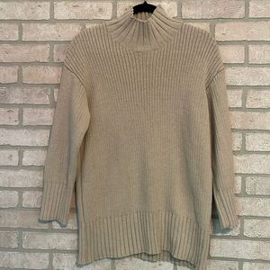 Free People Beach oversized Tan sweater size M